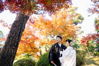 ONE DAY PHOTO ヴィラ・アンジェリカ_紅葉ロケーション