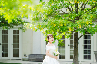 ONE DAY PHOTO ヴィラ・アンジェリカ_館内ガーデン