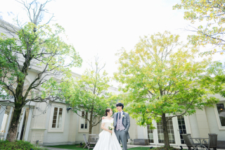 ONE DAY PHOTO ヴィラ・アンジェリカ_館内ガーデン