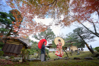 ONE DAY PHOTO ヴィラ・アンジェリカ_紅葉ロケーション