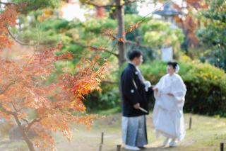ONE DAY PHOTO ヴィラ・アンジェリカ_紅葉ロケーション