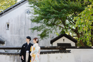 ONE DAY PHOTO ヴィラ・アンジェリカ_和装ロケ：八幡堀