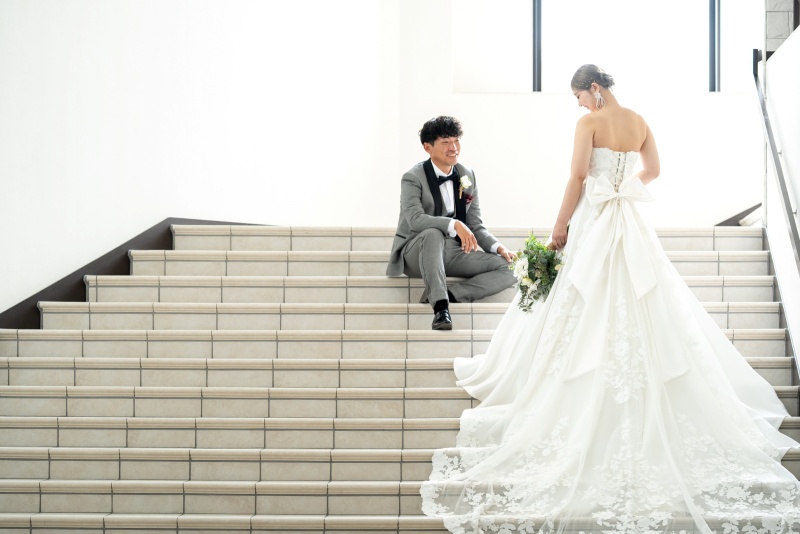 【平日限定55,000off】◆各月先着5組 マウルール洋装プラン チャペル&水辺のテラスで撮影◆全データ納品