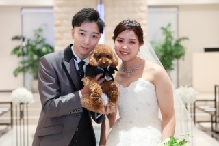 【ペットも一緒にフォトウェディングを楽しもう】貸切だからこ出来るペットファーストな撮影を♪