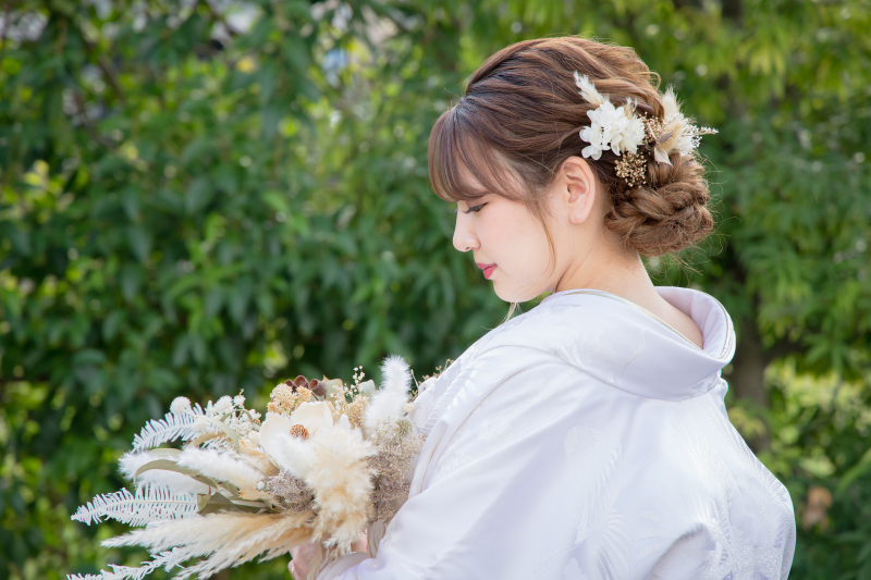 【平日限定55,000off】◆各月先着5組 和装スタジオ&ガーデン撮影プラン◆全データ納品