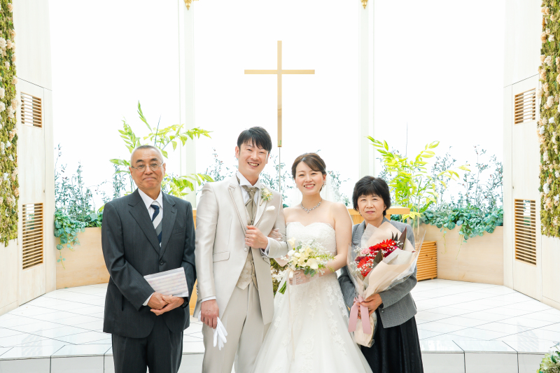 家族撮影プラン【洋装】親御様や家族と一緒に写真が残せる♪