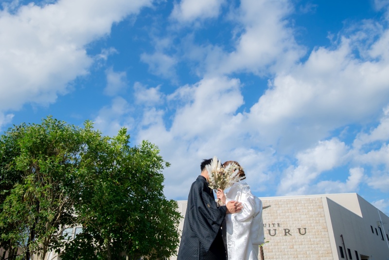 和装2点プラン【スタジオ＆ガーデン撮影】ヘアセットも２パターン　データ全カット