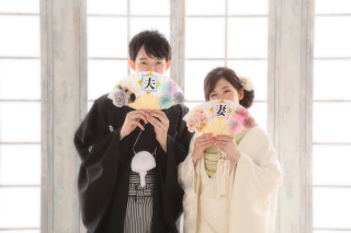 小物で盛り上げる３着フォトウェディング♪