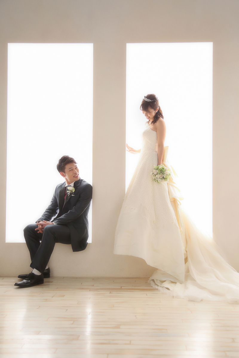 モデルのようなポーズで一枚。