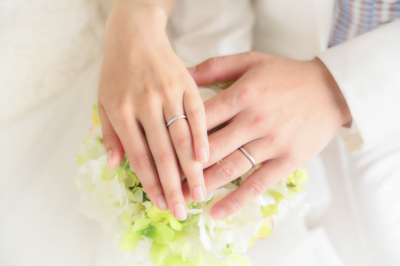 指輪もパシャリ!