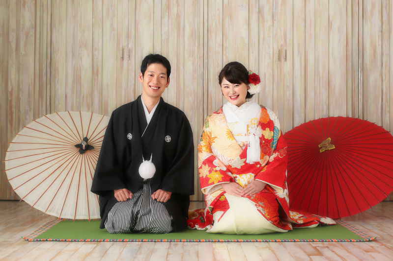 新作衣装で和婚撮影♪