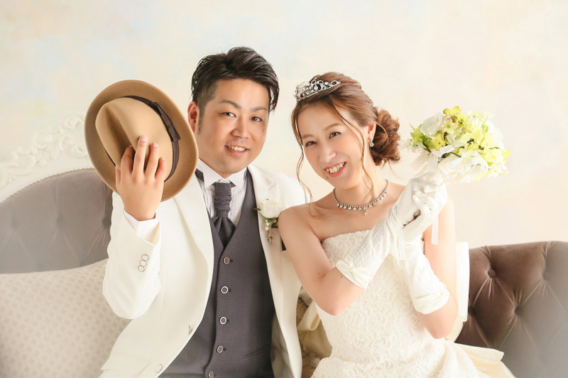 幸せいっぱいな2人の笑顔♡