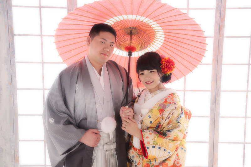 まずは和装で…♡