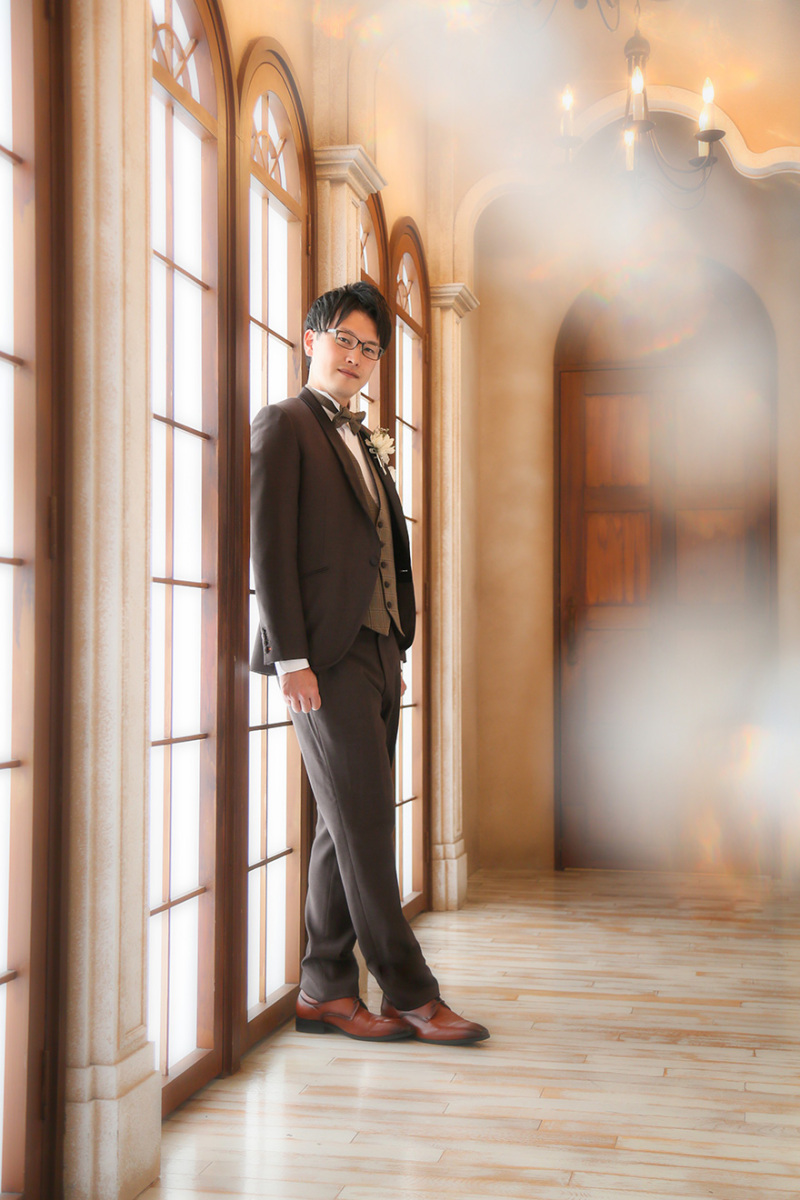 新郎様も素敵に♪