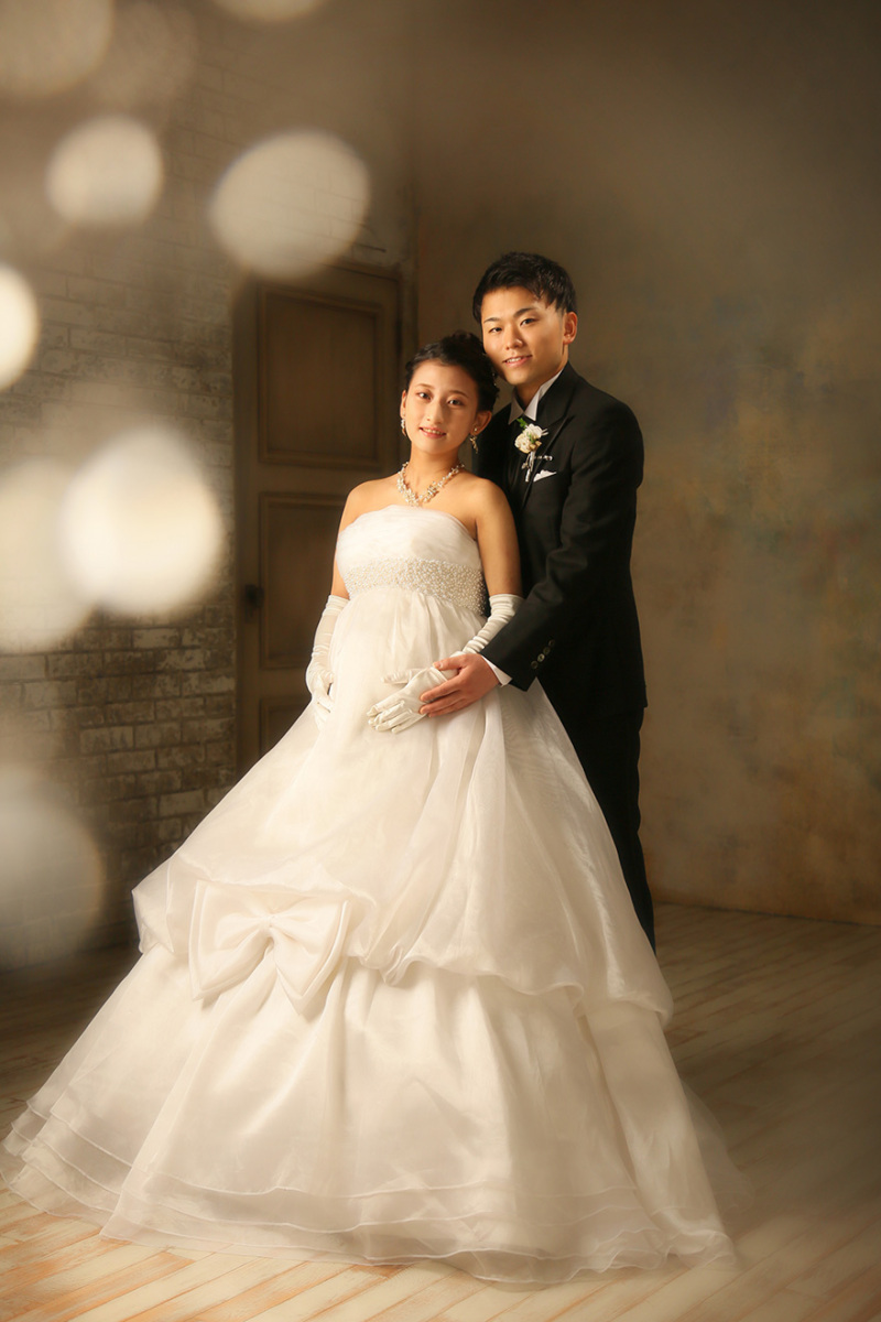 お腹に手を添えて…