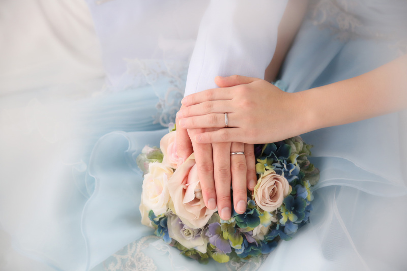 指輪も引き立て役♡