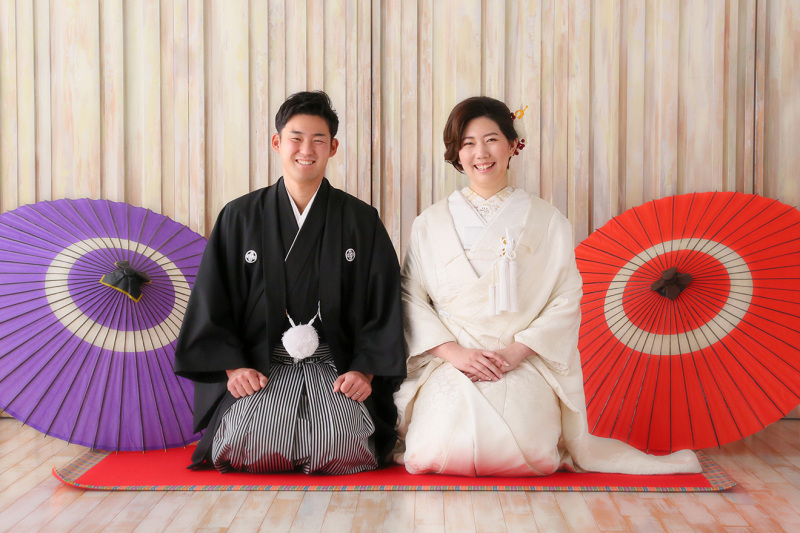 和傘と一緒に❀