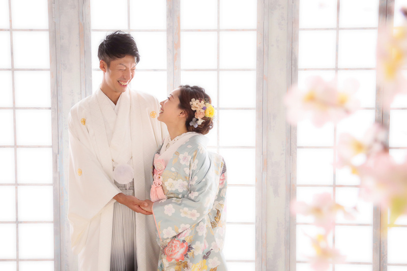 身長差が可愛らしいショット