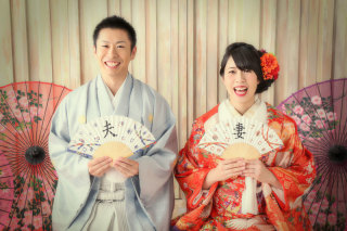 鮮やかな和装フォト