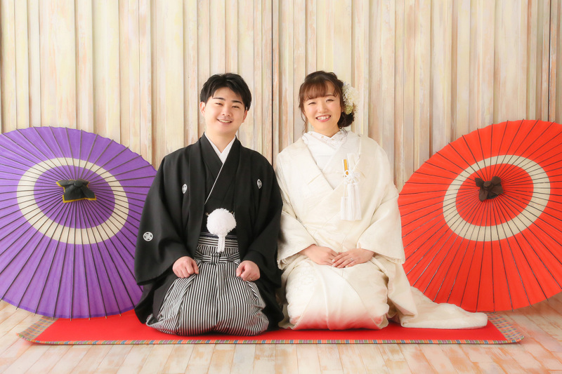 王道の座りショット