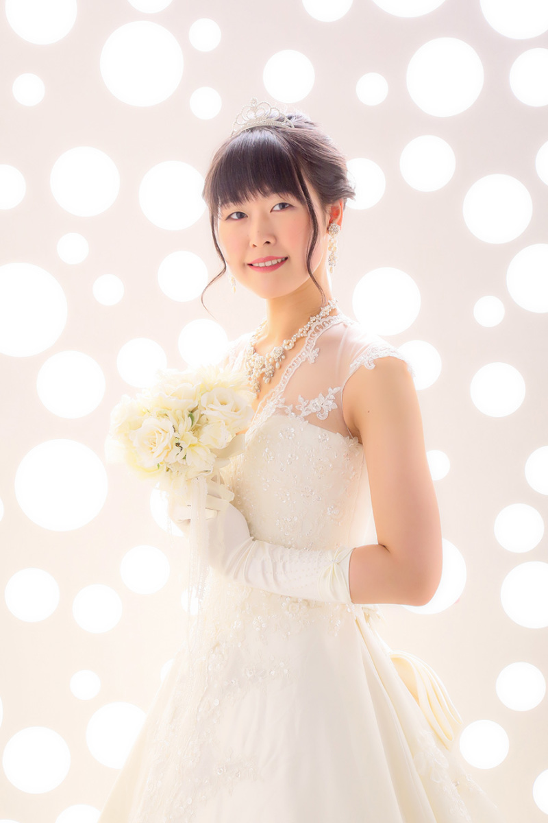 お似合いのドレス姿・・・