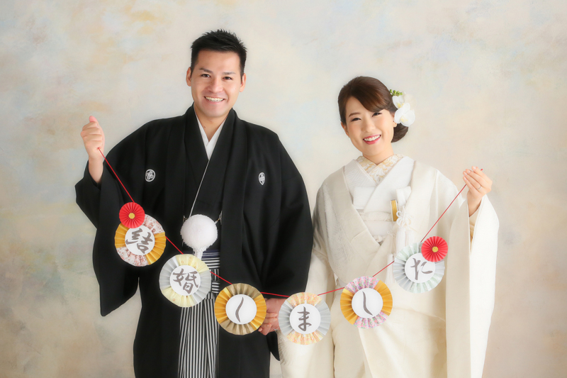 お持ち込みの小物を使って♡