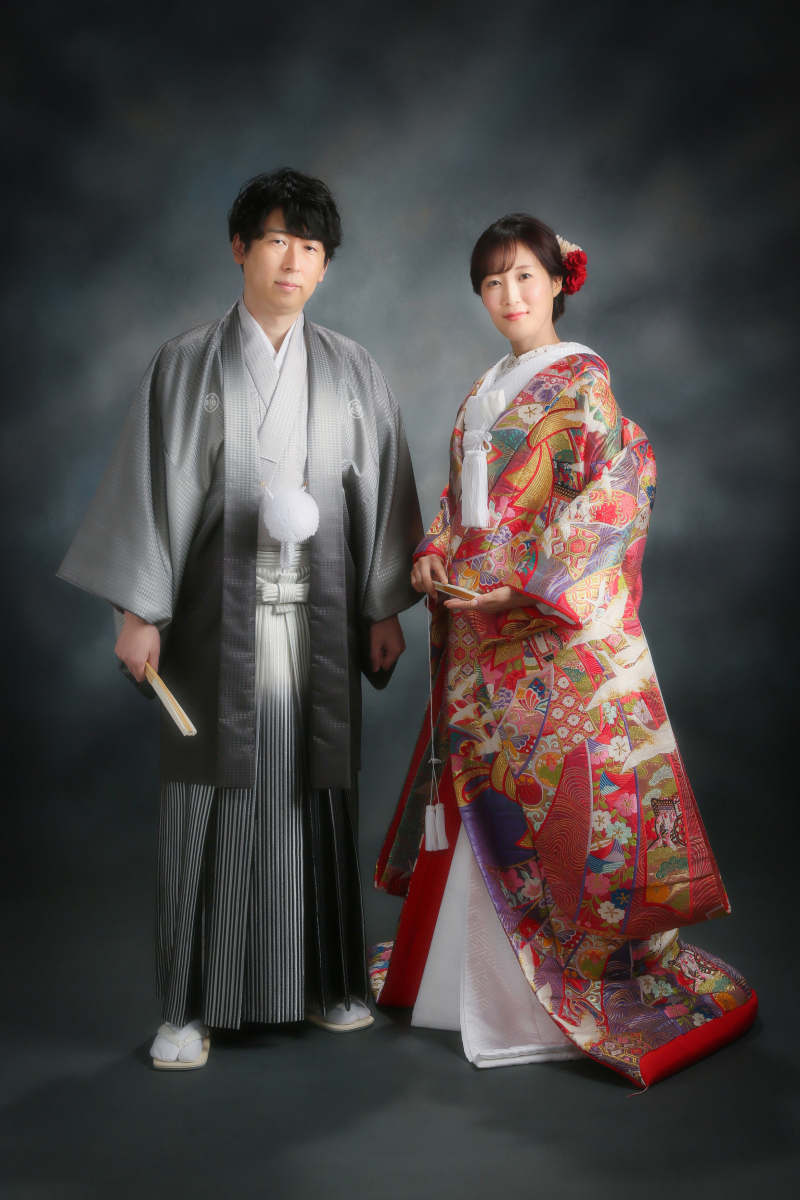 和装から撮影スタート✧˖°