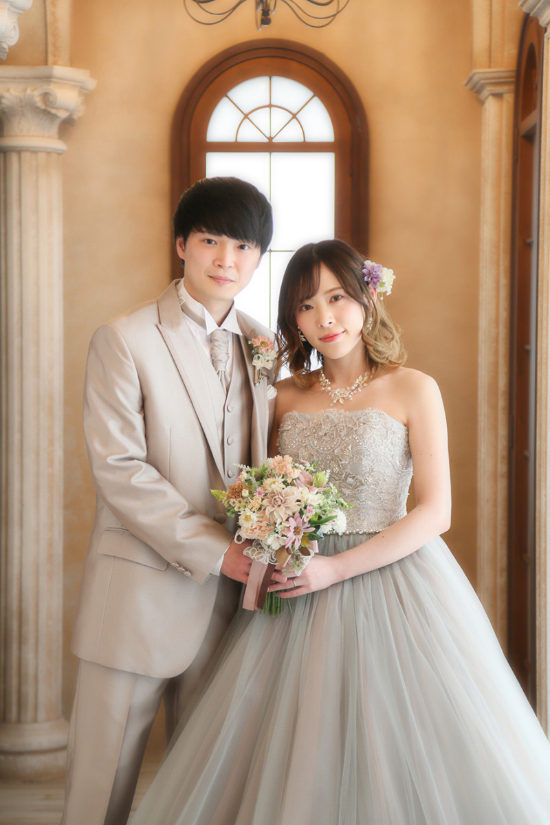 カラードレスにチェンジして