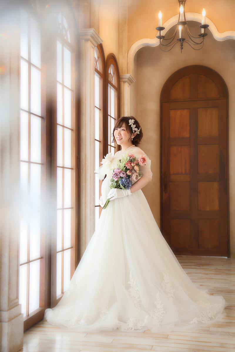 新婦様のソロショットも♡