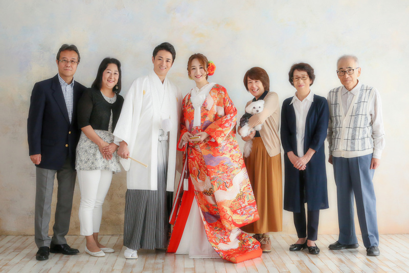 ご両家皆様で♡