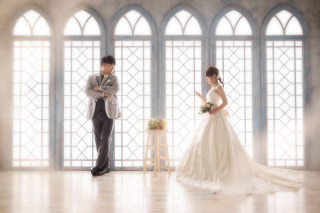 ドレス2着ウェディング