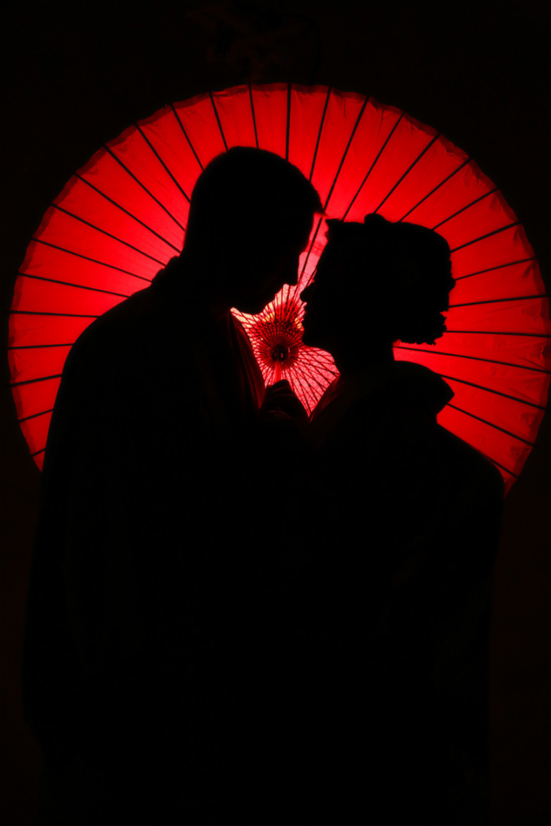 シルエットで違った雰囲気のお写真を...