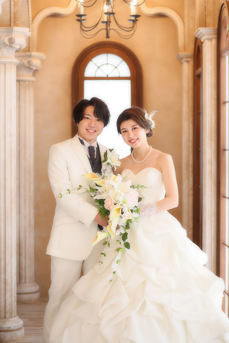 お持込のブーケで♪