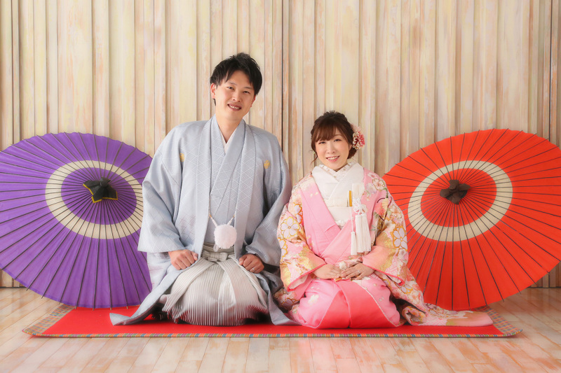 和傘と合わせて✿