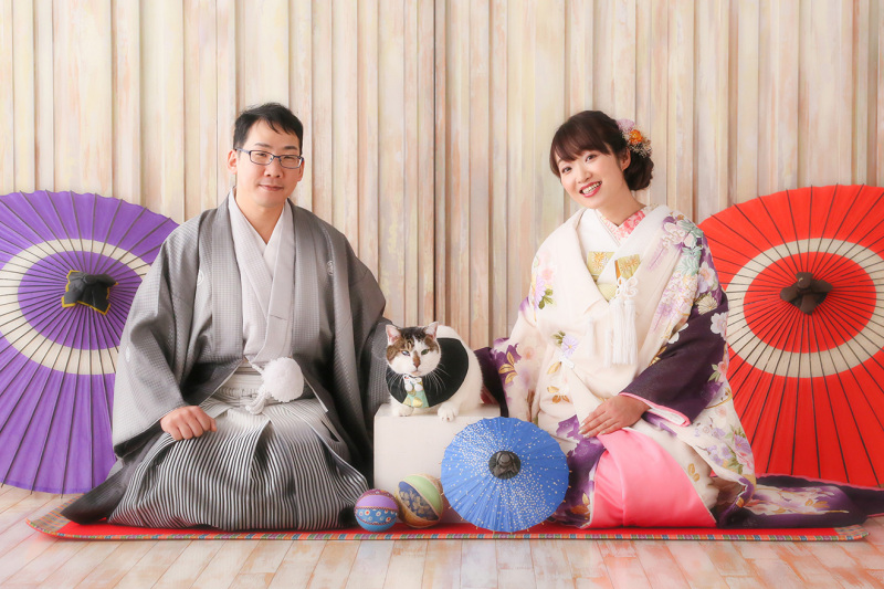 お着物と一緒に♪