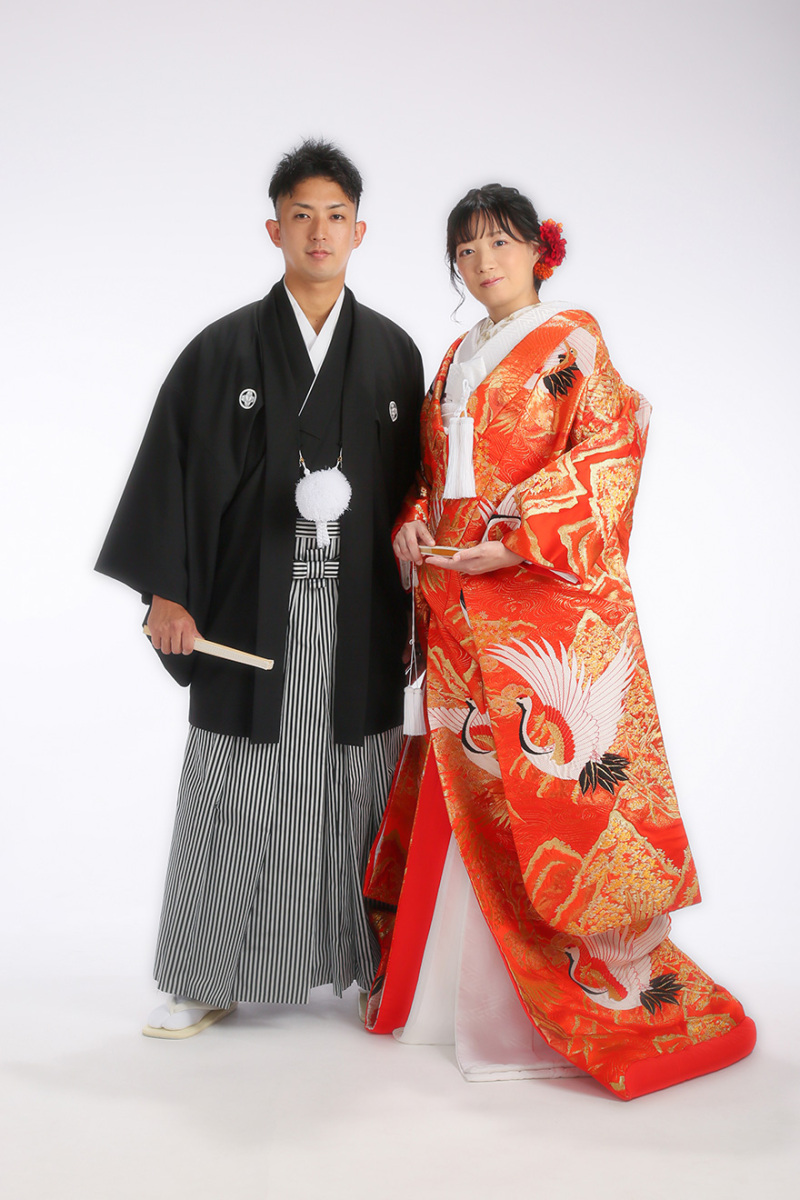 スタートは色打掛で♪