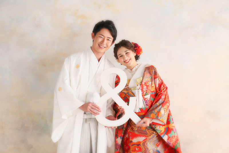 紅白カラーで❁