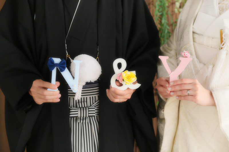 お持ちいただいた可愛い小物で♡