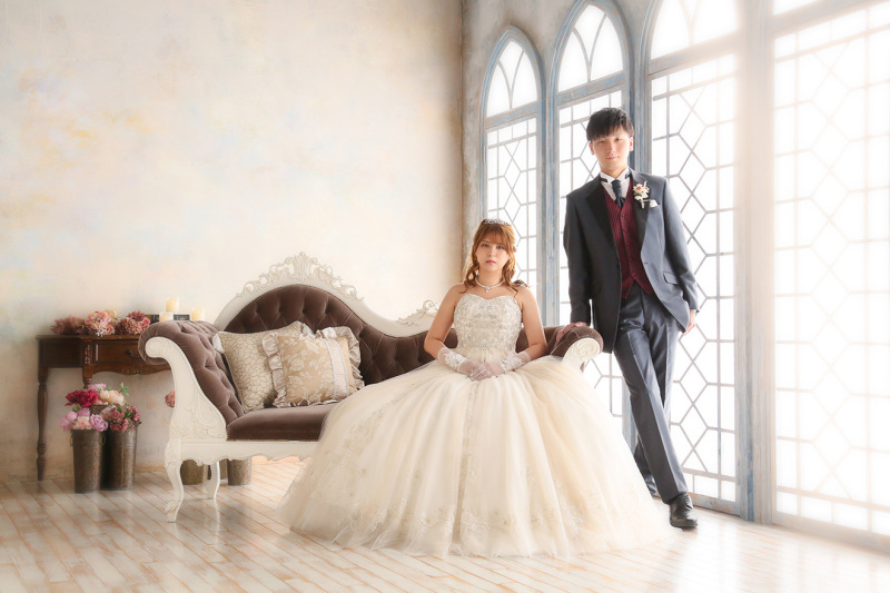 座ったショットも♪