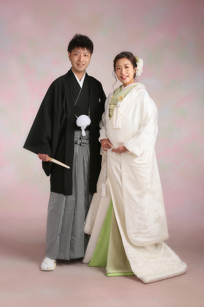 基本のポーズで凛々しく