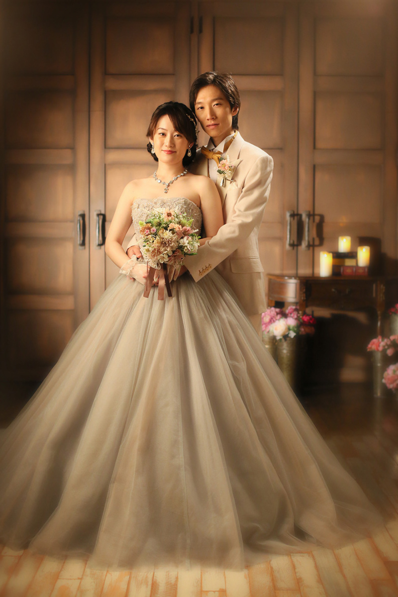 シックな背景で