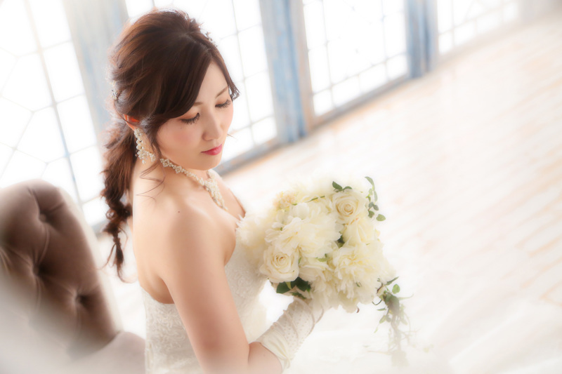 新婦様のソロ写真も♡