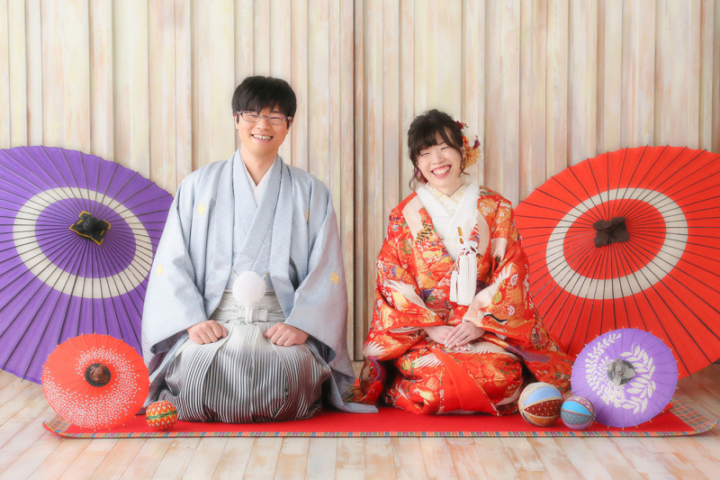 お正座したお写真も一枚!
