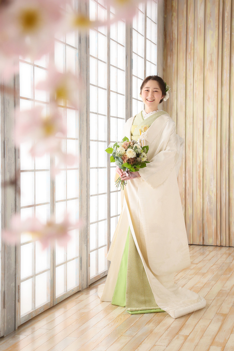 新婦様のソロショット❀