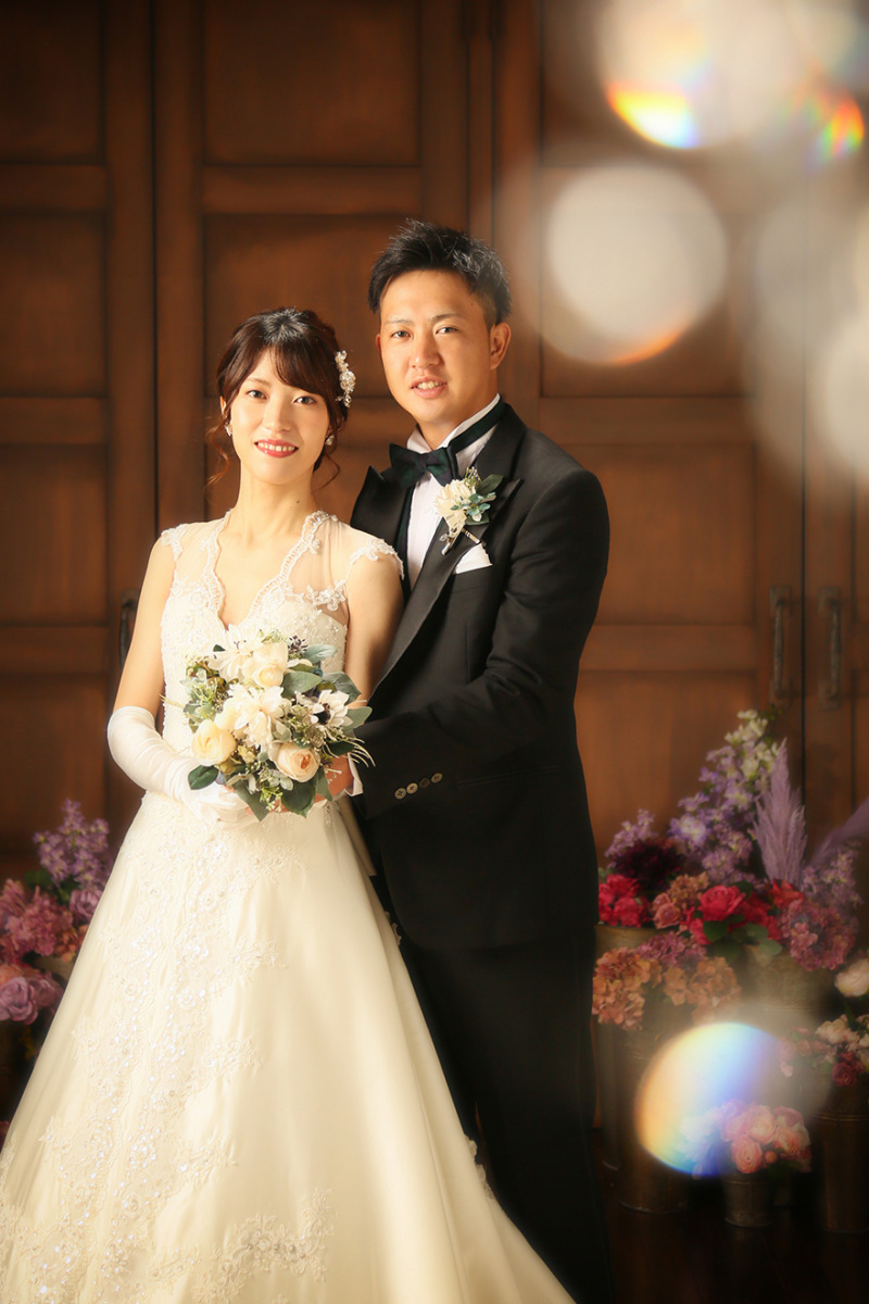 背景を印象的に