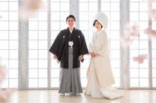 伝統的な和婚衣装