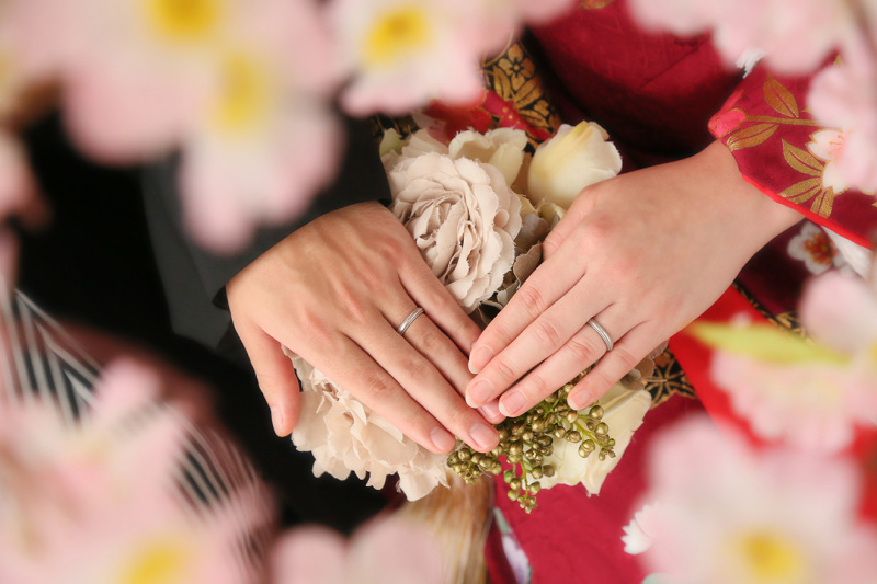 キラリと輝く指輪ショット☆