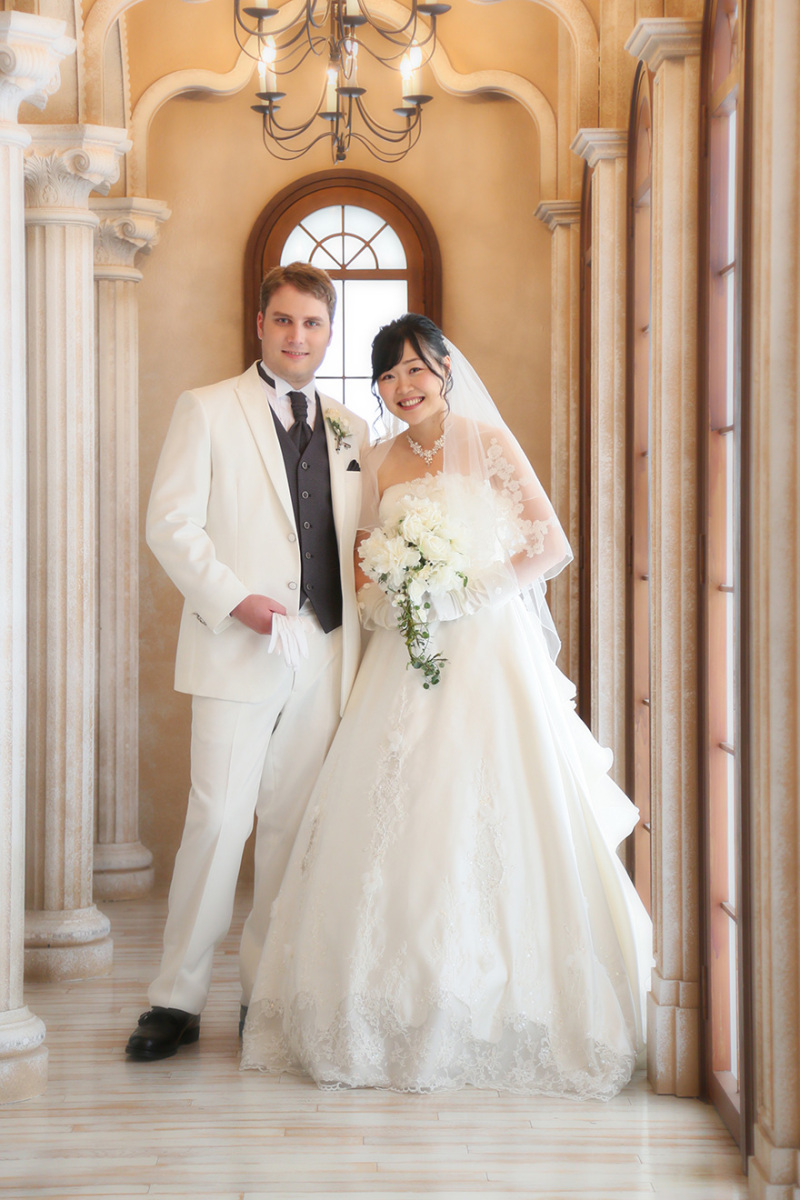 ドレスもタキシードもばっちり♡