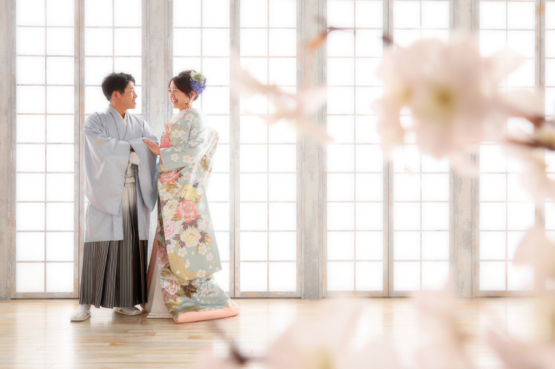 桜の向こうにには...♡