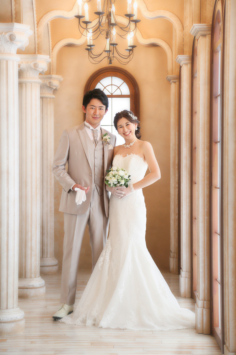 マーメイドドレスでエレガントに